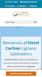 Mobile Screenshot of carltonhotel.it