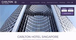 Desktop Screenshot of carltonhotel.sg